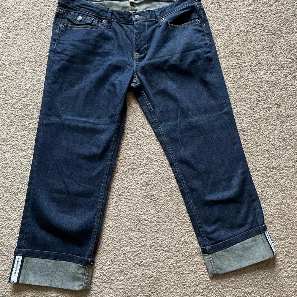 Banana Republic Stretch Capri's Sz 29/8